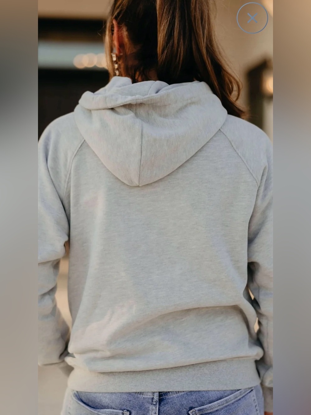 Rodeo Quincy Gray Hooded Sweatshirt with Rodeo Graphic; Size XXL - Picture 2 of 9